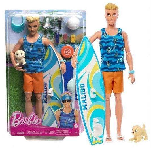 Barbie The Movie - Set surf papusa Ken / 6