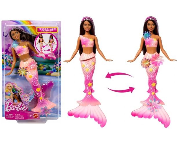 Papusa Barbie Sirena - Flower Magic / 4