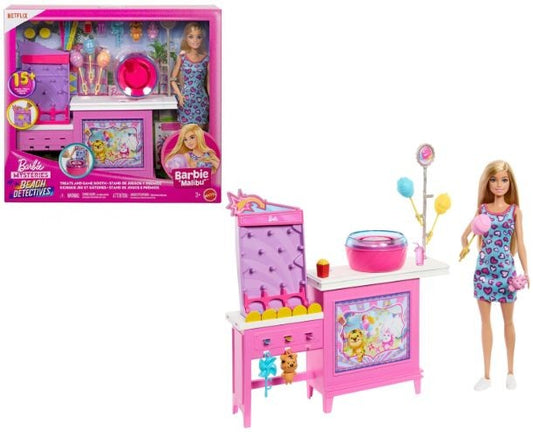 Set cu papusa Barbie Mysteries Beach Detectives - Cotton Candy / 4