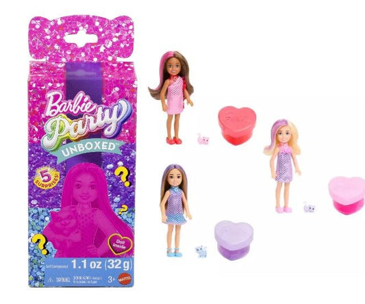 Barbie Papusa Chelsea Unboxed Party