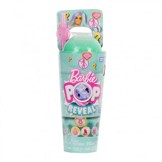 Papusa Barbie Surpriza Slime Reveal Bubble Tea Series - Green Tea / 1