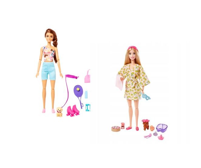 Papusa Barbie cu catelus, asst. / 3