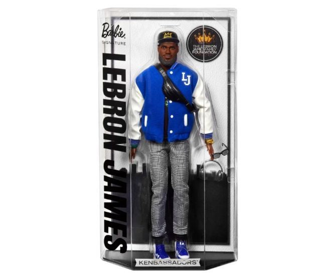 Papusa Barbie Signature Kenbassadors Lebron James, 35 cm / 1