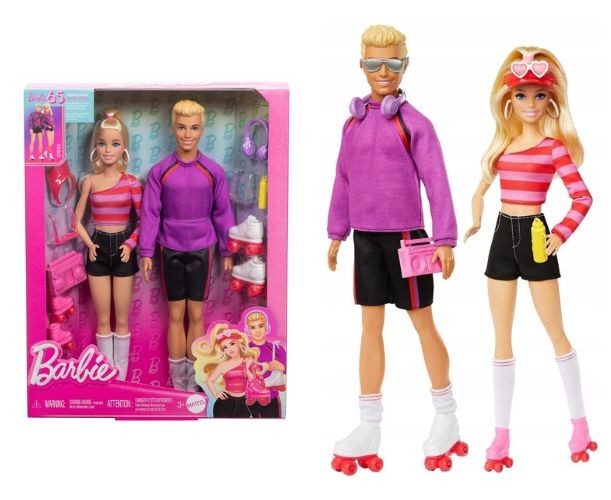 Babie 65 Anniversary - Papusa Barbie si Ken pe role / 4