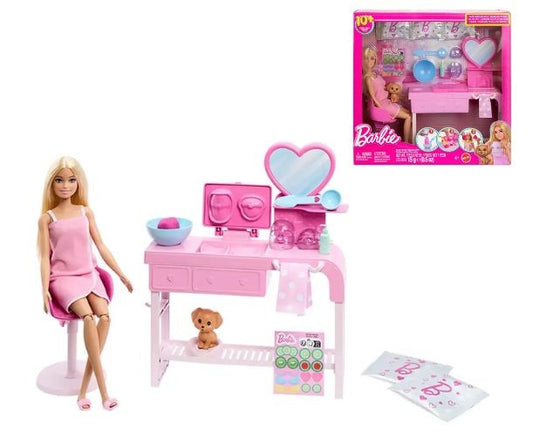 Set de joaca Barbie - Face Mask Day Spa