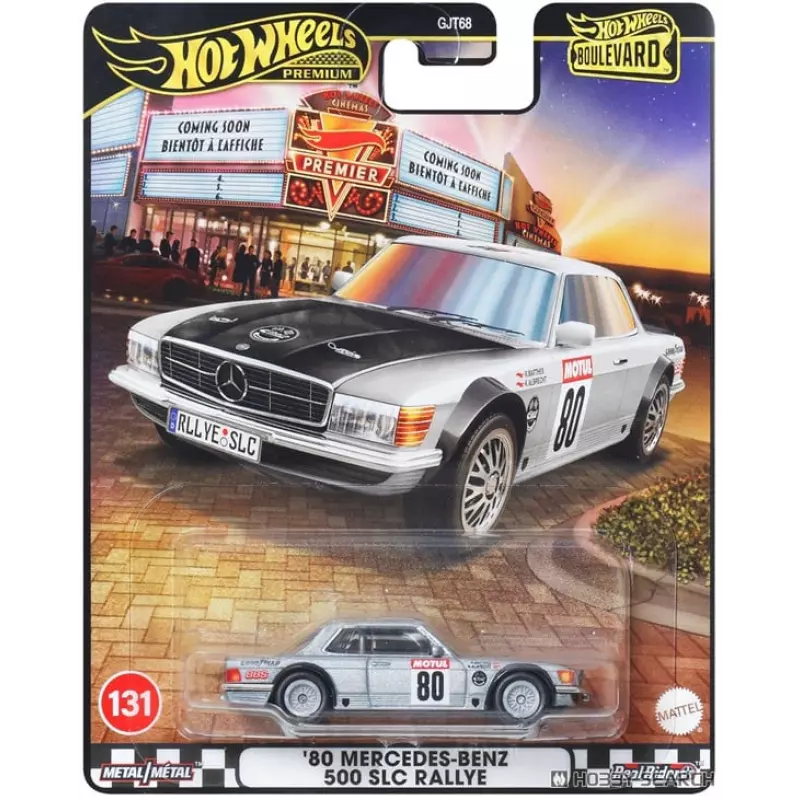 Hot Wheels Premium Boulevard '80 Mercedes-Benz 500 SLC Rallye