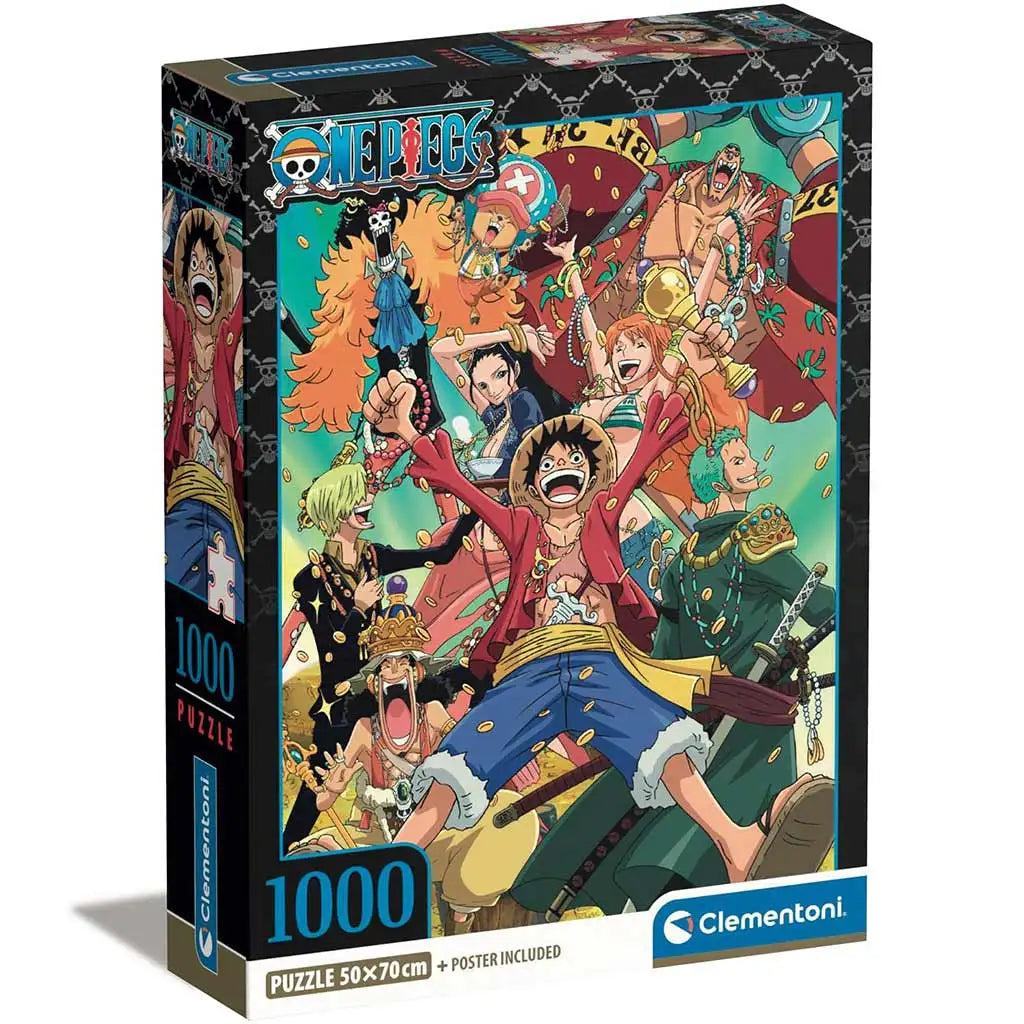 Puzzle Compact 1000 Piese - One Piece (model 1)