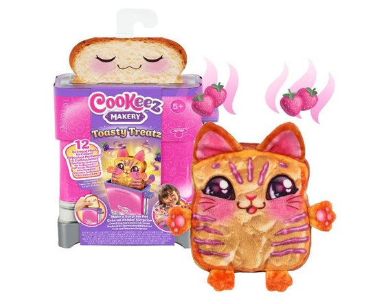 Toaster cu figurina surpriza Cookeez Makery Toasty Treatz / 12