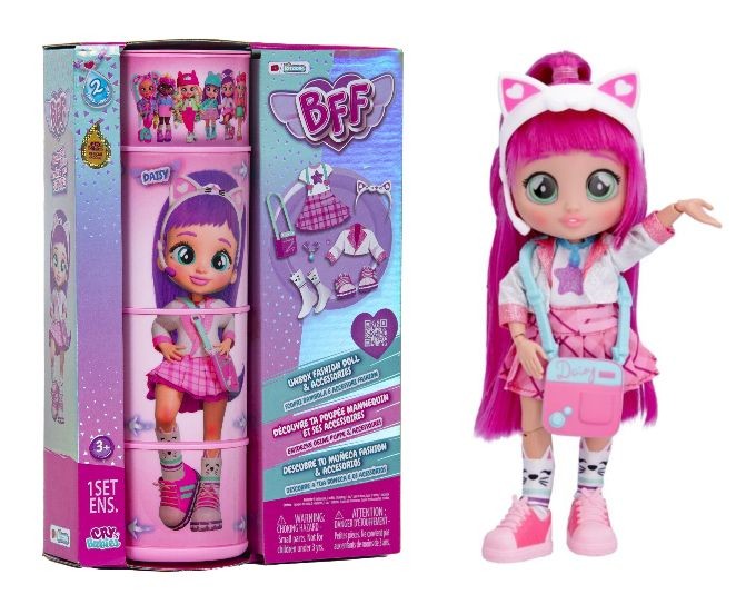 Cry Babies Best Friends Forever - Papusa Daisy, 20 cm