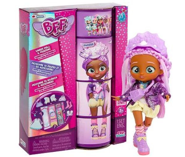 Cry Babies Best Friends Forever - Papusa Phoebe, 20 cm