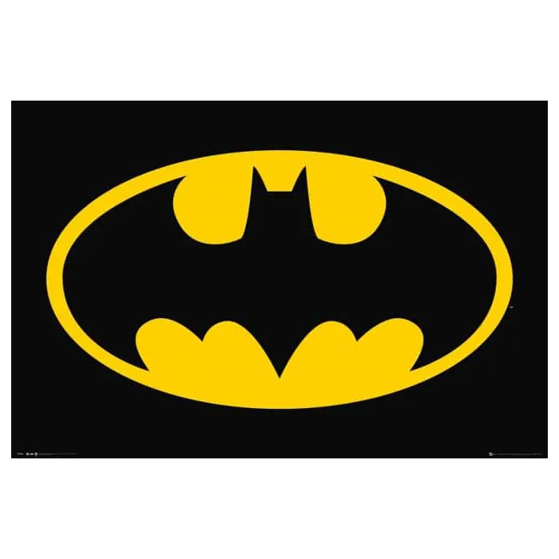 DC COMICS - Poster « Bat Symbol » (91.5x61
