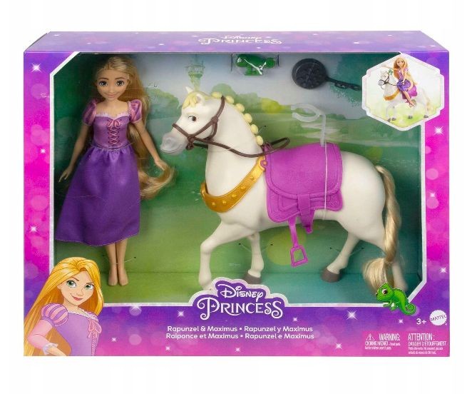 Papusa Disney Princess - Rapunzel si Maximus / 2