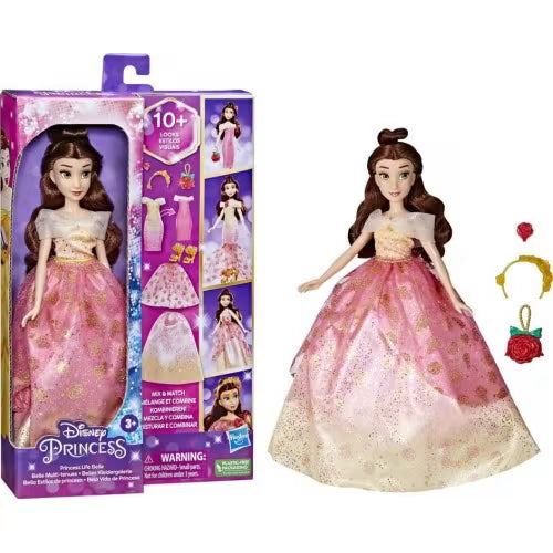 Papusa Printesa Belle cu 10 combinatii de imbracaminte / 4