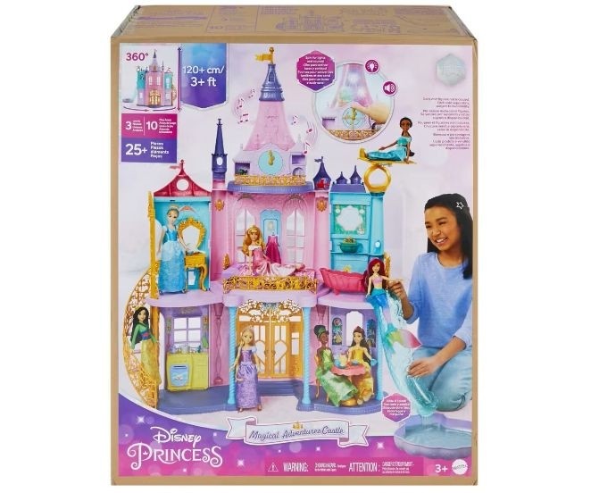 Disney Princess - Castel Magic 120 cm, 25+ accesorii