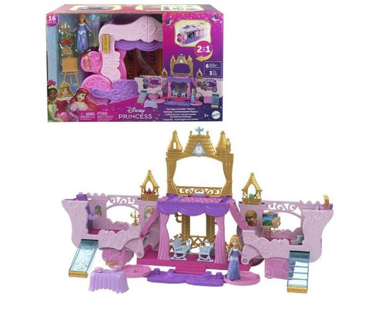 Disney Princess 2 in 1 - Set transformabil Trasura in castel / 2