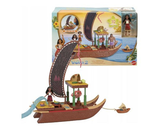 Disney Vaiana's Adventure - Barca cu papusa / 2