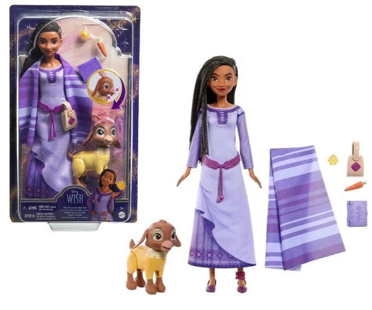 Papusa Disney Wish Papusa Asha cu Valentino si accesorii  / 4