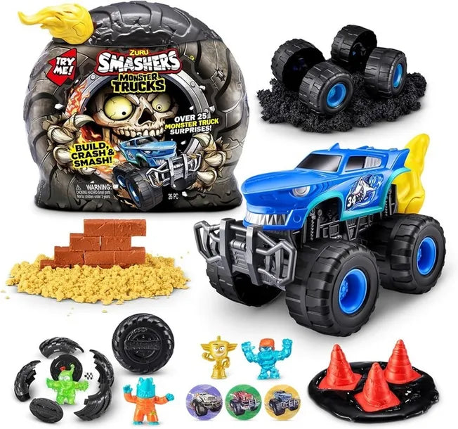 Zuru Smashers Monster Truck anvelopa cu masinuta surpriza / 1