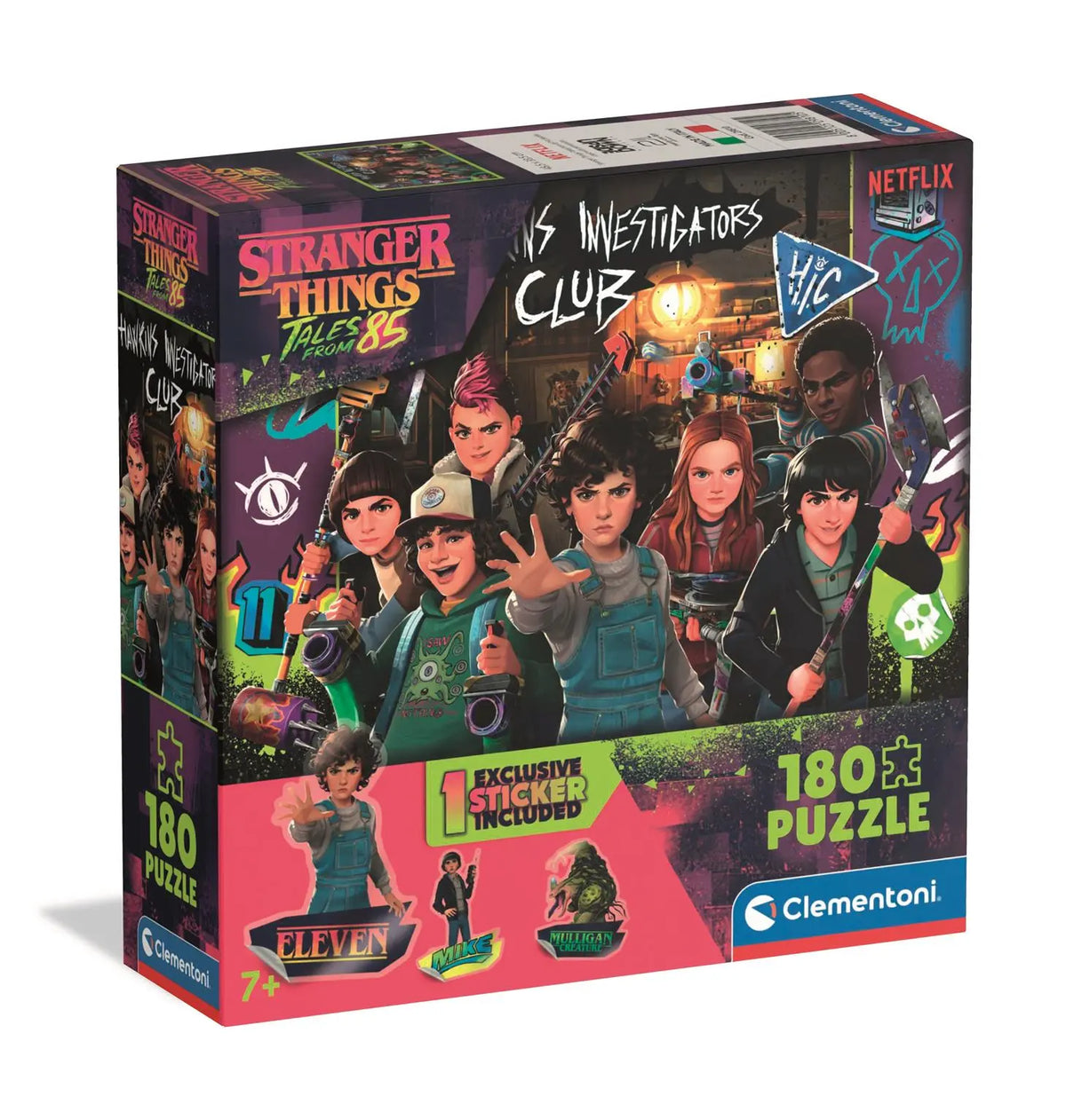 Puzzle 180 Piese Square Box - Stranger Things 85 (model 4)