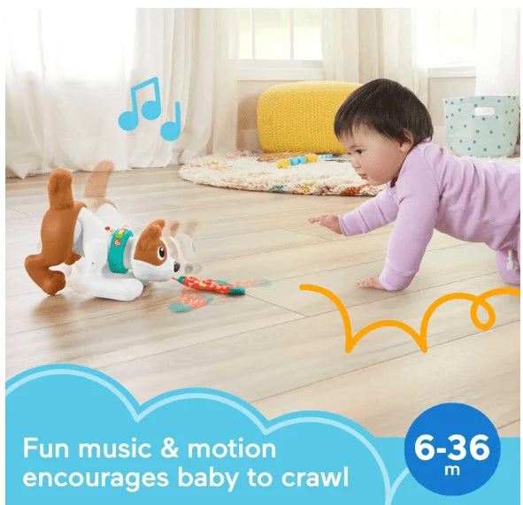 Crawl With Me Puppy - Catelus interactiv/educativ (in engleza)