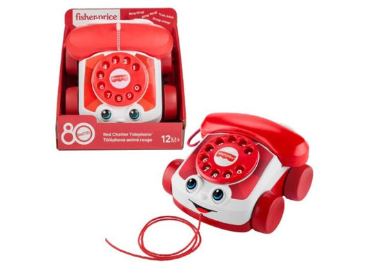 Jucarie interactiva Fisher Price - Telefonul rosu cu roti / 2
