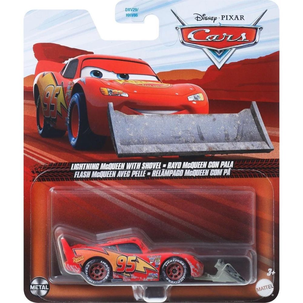 Cars - Lightning McQueen with Shovel