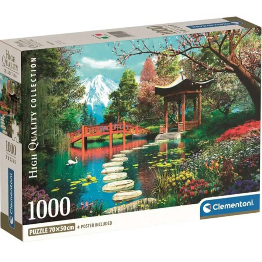 Puzzle Compact 1000 Piese - Gradina Fuji (Japonia)