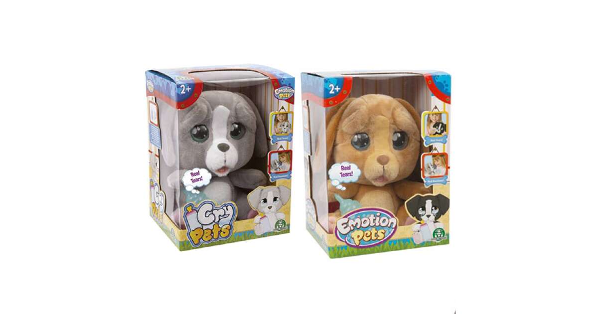 Crying Puppy (Grey and Brown Assortment) / 4