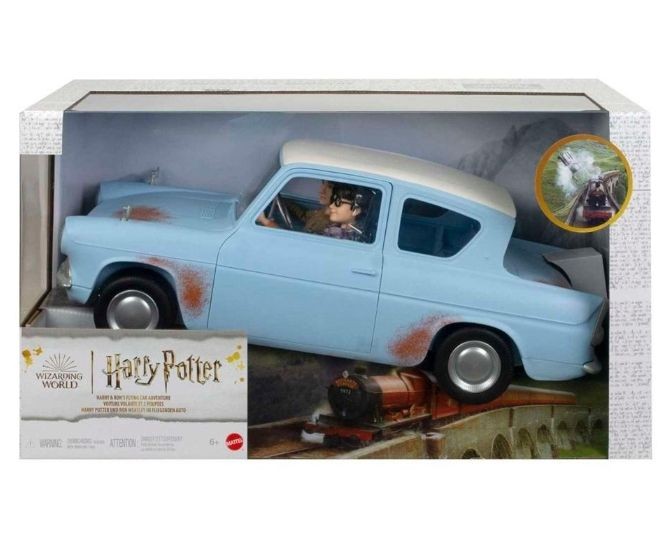 Set Masina si 2 Papusi - Harry Potter si Ron / 1