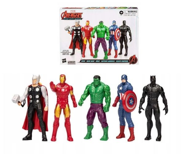 Set 5  Figurine Hasbro Marvel Avengers, 15cm / 4