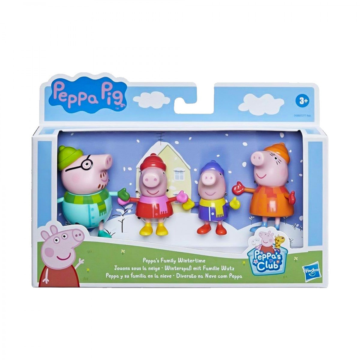 Peppa Pig Familia 4 figurine - Wintertime