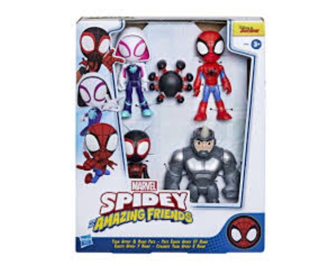Spidey and His Amazing Friends set 5 figurine