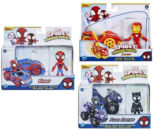 Spidey Prietenii Extraordinari - Set Vehicul si Figurina - asortat / 3