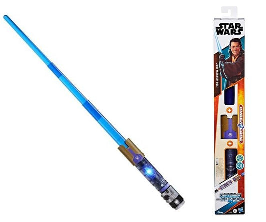 Star Wars Sabie Cu Lumini Lightsaber Forge -Jedi Master Sol / 6