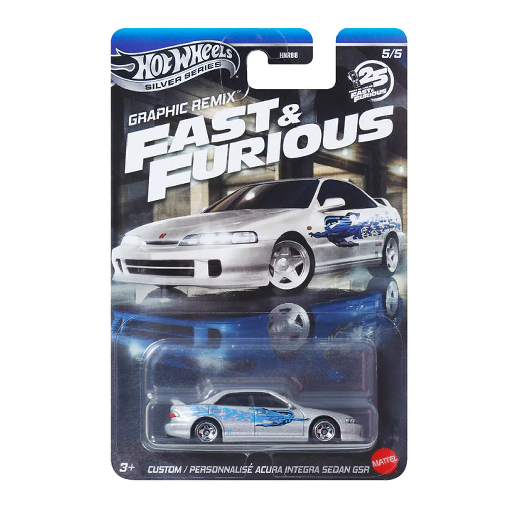 Hot Wheels Fast and Furious 1:64 - Custom Acura Integra Sedan GSR