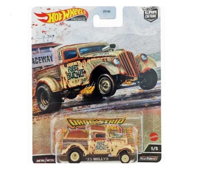 Hot Wheels Drag Strip 33 Willys, 1/65 / 10