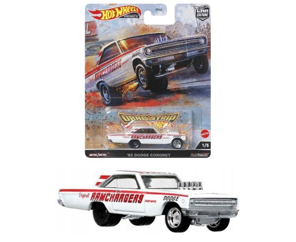 Hot Wheels Drag Strip 65 Dodge Coronet, 1/65 / 10