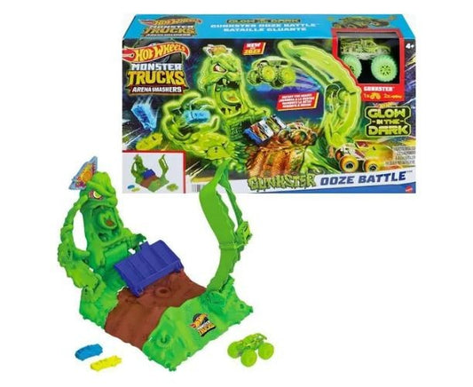 Pista Monster Trucks Arena Smashers Glow in the Dark Gunkster