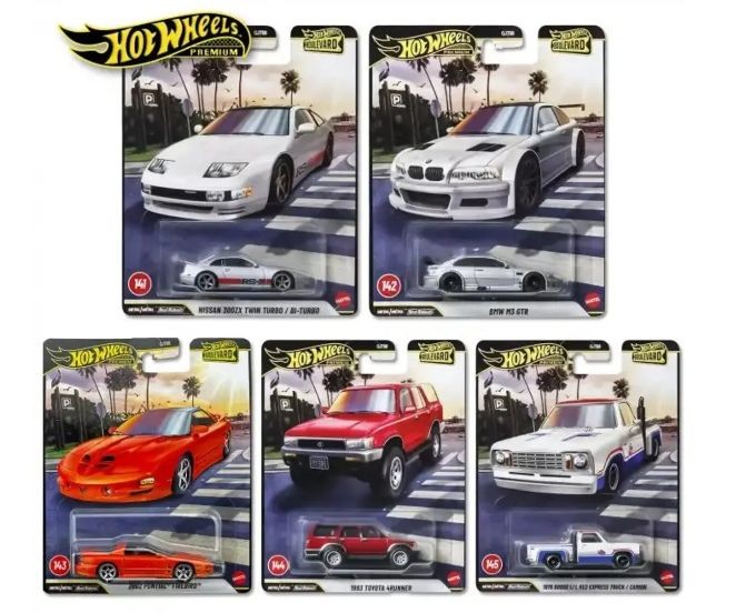 Hot Wheels Masinuta Premium Boulevard 1:64, asst