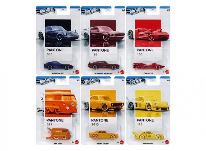 Hot Wheels Silver Series Pantone 13, 1:64, asst..