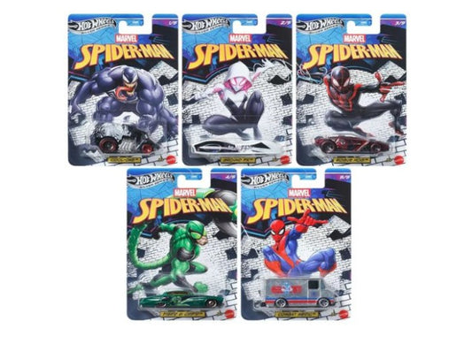 Hot Wheels Silver Series Marvel Spider-Man, 1:64, asst. / 24