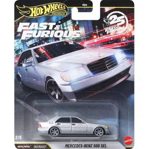 Hot Wheels Fast and Furious 1:64 - Mercedes Benz 500 SEL