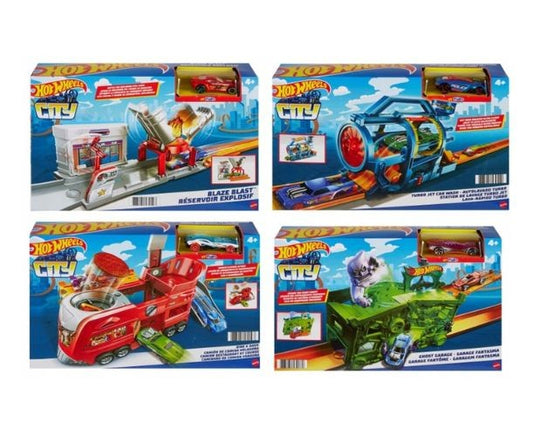 Hot Wheels Set pista, asst. / 4