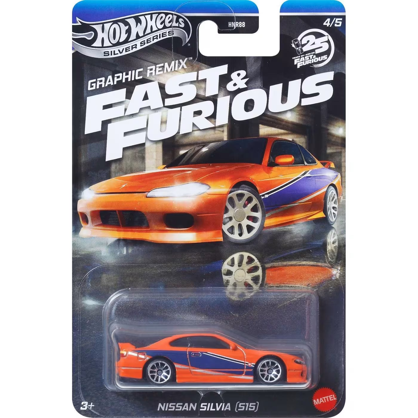 Hot Wheels Fast and Furious 1:64 - Nissan Silvia (S15)