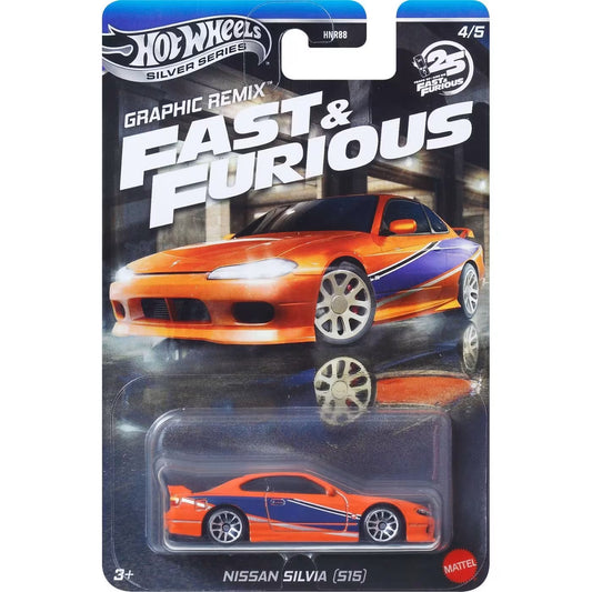 Hot Wheels Fast and Furious 1:64 - Nissan Silvia (S15)