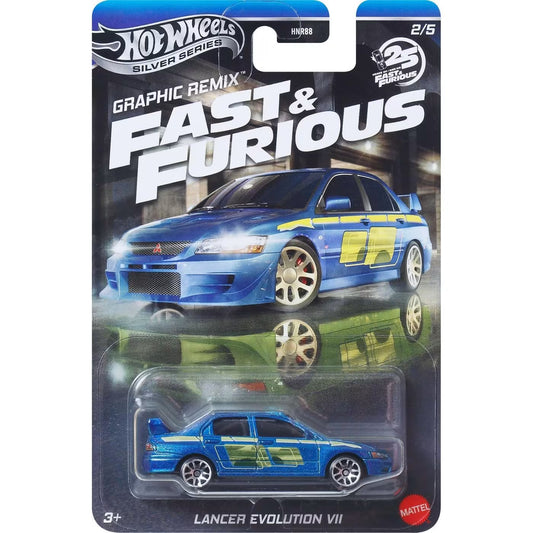 Hot Wheels Fast and Furious 1:64 - Mitsubishi Lancer Evolution VII