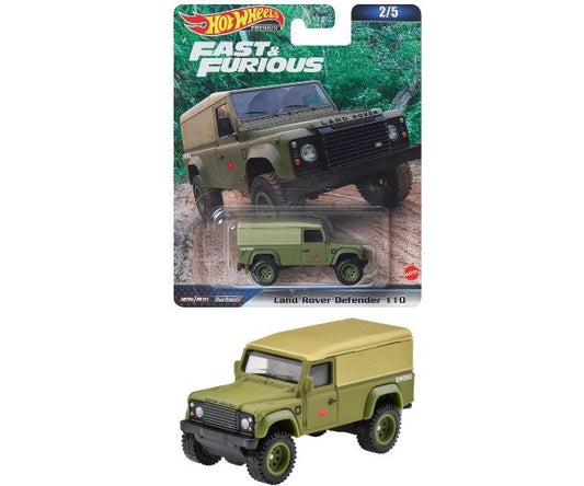 Hot Wheels Fast and Furious 1:64 - Land Rover Defender 110 / 10