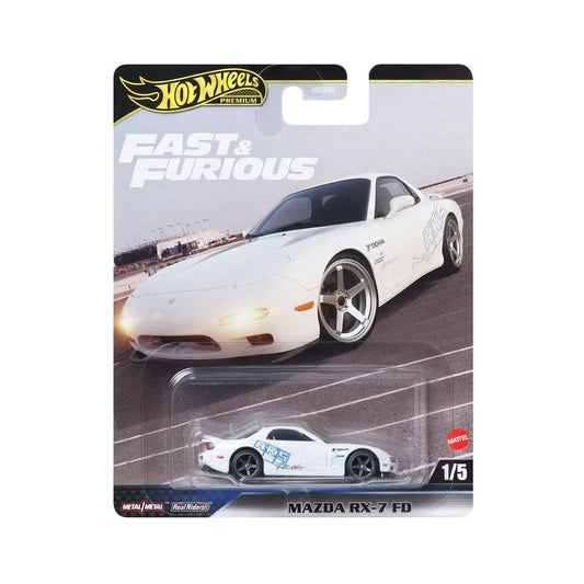 Hot Wheels Fast and Furious 1:64 - '95 Mazda RX-7 FD (White)