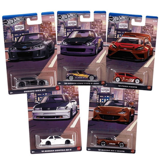 Hot Wheels Silver Series Compact Kings series,1:64, asst. / 24