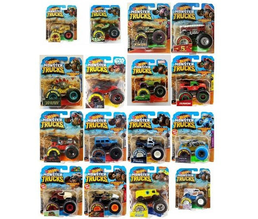 Masinute Monster Trucks 1:64, asortate / 8